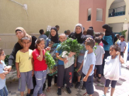 بالصور: فعاليات قطف الثمار في مدرسة الزهراء الابتدائية بمدينة اللد